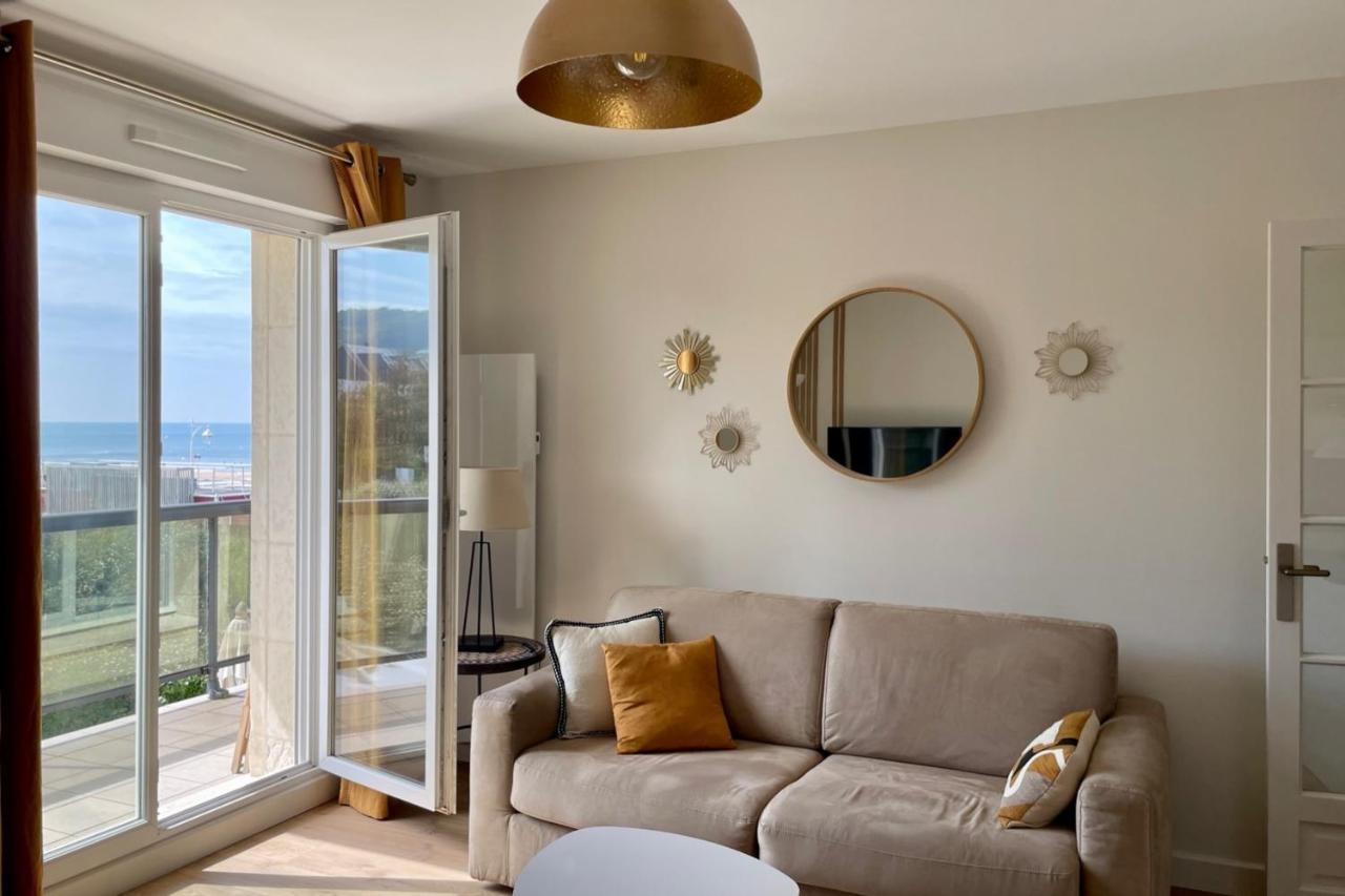 The Ammonite Sea View With Large Balcony Apartment Benerville-sur-Mer Exterior photo